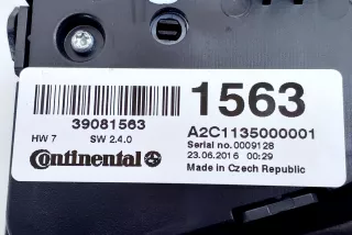 39081563 , art13896471 Блок управления печки/климат-контроля Opel Mokka 1 restailing Арт 13896471, вид 4