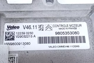 9805353080 , art14756120 Блок управления двигателем Peugeot 208 Арт 14756120, вид 3