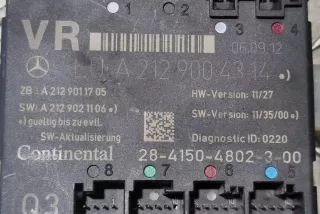 A2129004314 , art12787883 Блок управления двери передней правой Mercedes E W212 Арт 12787883, вид 3