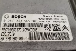 9666729680 , art14770054 Блок управления двигателем Citroen C3 2 1.4л Арт 14770054, вид 2
