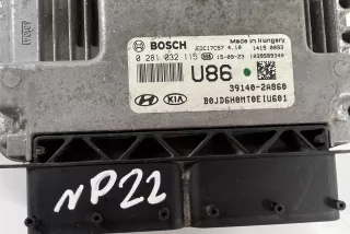 39140-2A860, 0281032115 , art12507150 Блок управления двигателем Kia Ceed 2 Арт 12507150, вид 2