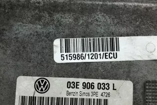 03E906033L , art13546952 Блок управления двигателем Volkswagen Polo 4 Арт 13546952, вид 4