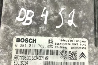 9658556780, 0281011783 , art13605826 Блок управления двигателем Peugeot 206 1 Арт 13605826, вид 4