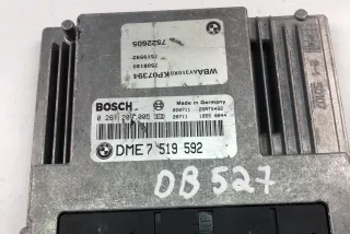 7519592, 0261209005 , art13620106 Блок управления двигателем BMW 3 E46 Арт 13620106, вид 2