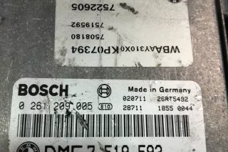 7519592, 0261209005 , art13620106 Блок управления двигателем BMW 3 E46 Арт 13620106, вид 4
