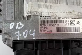 9663755480, 0281013868 , art13624420 Блок управления двигателем Peugeot 206 1 Арт 13624420, вид 2