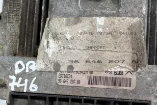 9664620780 , art13627126 Блок управления двигателем Peugeot 206 1 Арт 13627126, вид 2