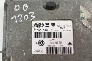 036906014, 6160034611 , art13637375 Блок управления двигателем Volkswagen Golf 4 Арт 13637375, вид 2