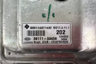 39111-03456 , art13644207 Блок управления двигателем Kia Rio 1 Арт 13644207, вид 2