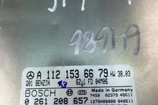 A1121536679, 0261208657 , art15159634 Блок управления двигателем Mercedes E W211 Арт 15159634, вид 2