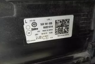 5GE941035, 90051014, 5F0941472A , art12754352 Фара левая Volkswagen Golf 7 Арт 12754352, вид 9