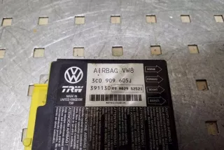 3C0909605J , art12593300 Блок AirBag Volkswagen Passat B6 Арт 12593300, вид 2