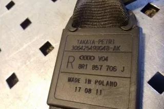 8R1857706J , art12708394 Ремень безопасности передний правый Audi Q5 1 Арт 12708394, вид 4