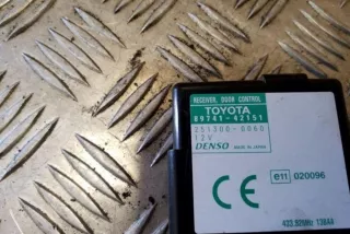 8974142151, 2513000060 , art12604352 Блок управления центральным замком Toyota Rav 4 2 Арт 12604352, вид 2