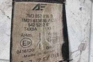7M3857816B, 542525261 , art8553645 Ремень безопасности задний правый Volkswagen Sharan 1 restailing Арт 8553645, вид 3