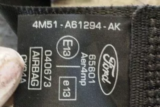 4M51A61294AK , art8565797 Ремень безопасности передний левый Ford Focus 2 Арт 8565797, вид 2