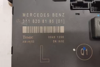 2118208185 , art3044565 Блок управления двери передней левой Mercedes E W211 Арт 3044565, вид 2