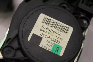 616424600, 011R-0000 , art3046554 Ремень безопасности передний правый Mercedes C W204 Арт 3046554, вид 5