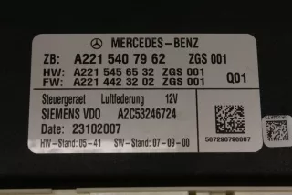 A2215407962 , art942220 Блок управления пневмоподвеской Mercedes S W221 Арт 942220, вид 2