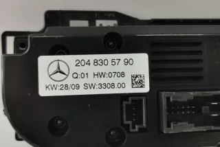 A2048305790 , art5864681 Блок управления печки/климат-контроля Mercedes C W204 Арт 5864681, вид 3