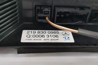 A2198300985 , art5948032 Блок управления печки/климат-контроля Mercedes CLS C219 Арт 5948032, вид 5