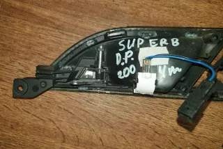 3u5839248, 3u0837932 , art11652795 Ручка внутренняя задняя правая Skoda Superb 1 Арт 11652795, вид 5