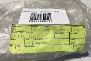 38831200, 1428813 , art2929696 Накладка на зеркало левое Opel Corsa B Арт 2929696, вид 4