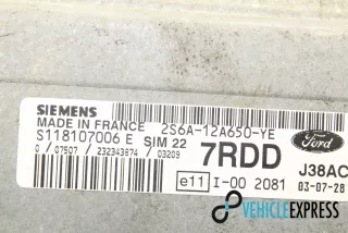 2S6A-12A650-YE , art3047500 Блок управления двигателем Ford Fiesta 5 Арт 3047500, вид 2
