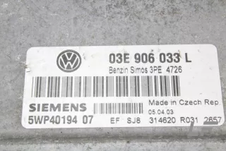 03E906033L , art3049327 Блок управления двигателем Volkswagen Polo 4 Арт 3049327, вид 2