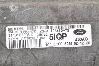 2S6A-12A650-TG , art3050731 Блок управления двигателем Ford Fiesta 4 Арт 3050731, вид 3