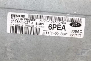 6S51-12A650-EA , art3052015 Блок управления двигателем Ford KA 1 Арт 3052015, вид 2