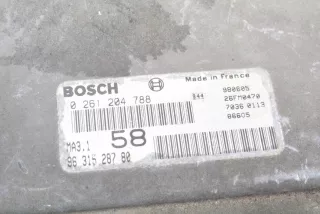 9631528780, 0261204788 , art5586781 Блок управления двигателем Citroen Saxo Арт 5586781, вид 2