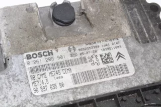0261208901, 9659763580 , art9090673 Блок управления двигателем Peugeot 206 2 Арт 9090673, вид 2