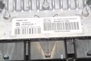 9661617980, 5WS40258E-T , art9478128 Блок управления двигателем Citroen C5 2 Арт 9478128, вид 2