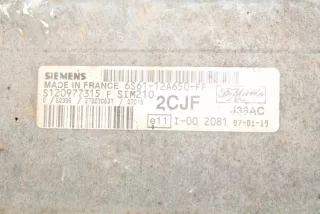 6S61-12A650-FF , art9718337 Блок управления двигателем Ford Fiesta 5 Арт 9718337, вид 2