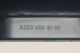 A2536860100 , art13611588 Накладка на порог Mercedes EQC n293 Арт 13611588, вид 3