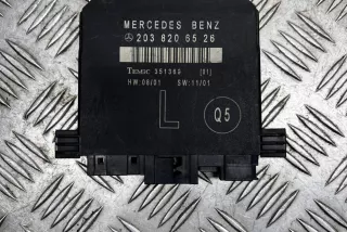 2038206526 , art13795201 Блок управления двери задней левой Mercedes C W203 Арт 13795201, вид 1