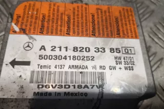 2118203385, A2118203385 , art12570097 Блок AirBag Mercedes E W211 Арт 12570097, вид 4
