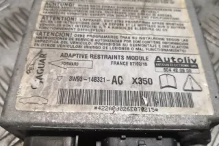 3w9314b321ac , art13675183 Блок AirBag Jaguar XJ X350 Арт 13675183, вид 4