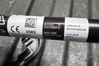 609538501D, CK52610C86AAW, GX73614B02AB, 628609800B , art14310959 Ремень безопасности передний правый Land Rover Discovery 5 Арт 14310959, вид 6