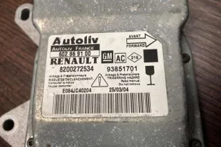 8200272534, 93851701, 602869100 , art13660757 Блок AirBag Renault Trafic 2 Арт 13660757, вид 6