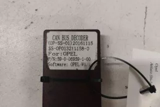 CANBUSDECODER, 20161115, SS0P0132111580 , art13390319 Прочая запчасть Opel Antara Арт 13390319, вид 1