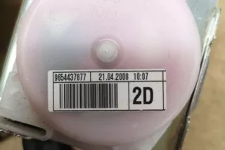 9654437877, 305496999G21AJ , art13397812 Ремень безопасности задний правый Citroen C4 Picasso 2 Арт 13397812, вид 2