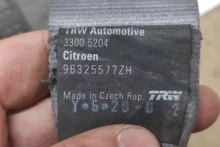 33005204, 96325577ZH , art13398815 Ремень безопасности задний правый Citroen C5 1 Арт 13398815, вид 4
