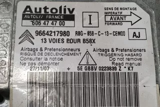 216102810, 9664217980 , art13398839 Блок AirBag Citroen C4 Picasso 2 Арт 13398839, вид 2