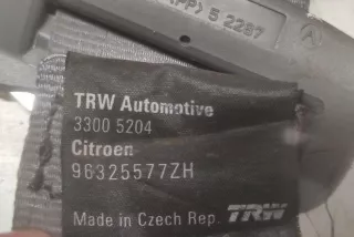 96325577ZH , art13409653 Ремень безопасности задний правый Citroen C5 1 Арт 13409653, вид 4