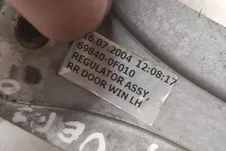 698400F010 , art13412777 Стеклоподъемник задний левый Toyota Corolla VERSO 2 Арт 13412777, вид 2