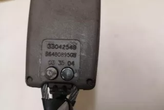 33042549, 96480895GW , art13426120 Ремень безопасности задний левый Citroen C5 1 Арт 13426120, вид 3