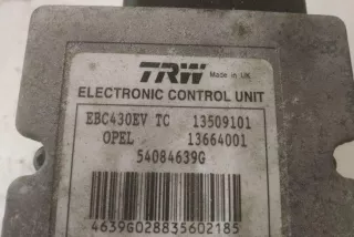 09191596, 54084639G, 4639G028835602185 , art13435525 Блок ABS Opel Vectra C  Арт 13435525, вид 6