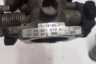 7700861679 , art13450050 Заслонка дроссельная Renault Megane 1 1.6л Арт 13450050, вид 3
